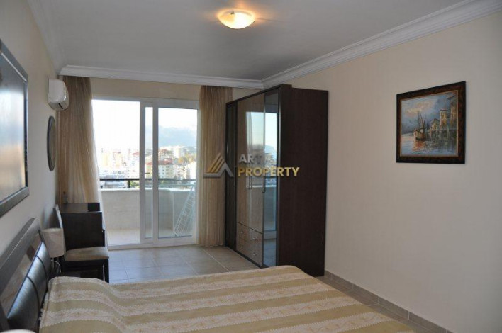 Просторная светлая квартира 2+1 с мебелью и видом на Торосские горы в Махмутларе, 100 м2 - Ракурс 26