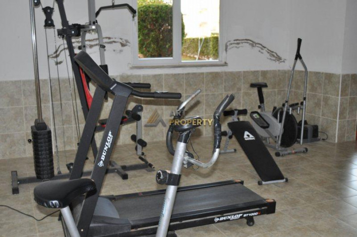 Просторная светлая квартира 2+1 с мебелью и видом на Торосские горы в Махмутларе, 100 м2 - Ракурс 38