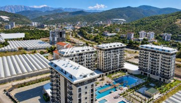 Квартира 1+1 в ЖК премиум-класса, 46 м². Демирташ, Алания - Ракурс 48