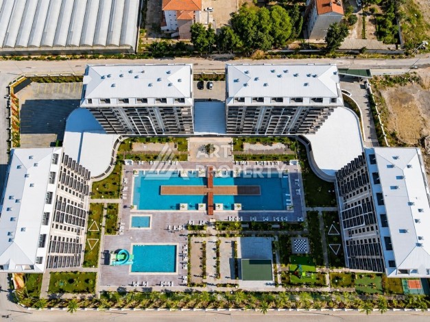 Квартира 1+1 в ЖК премиум-класса, 46 м². Демирташ, Алания - Ракурс 54