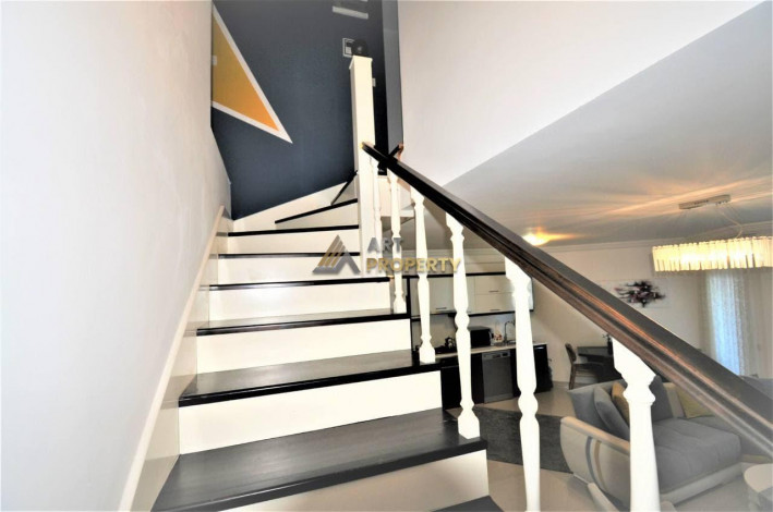 Меблированный дуплекс 2+1 в 250 метрах от моря в районе Кестель, 120 м2 - Ракурс 10