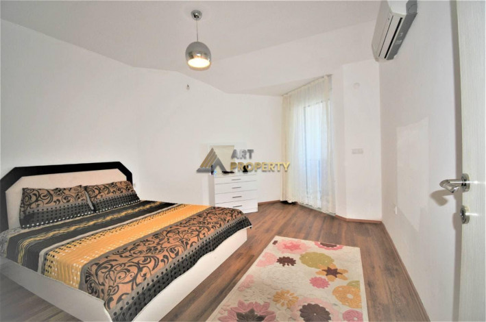 Меблированный дуплекс 2+1 в 250 метрах от моря в районе Кестель, 120 м2 - Ракурс 14