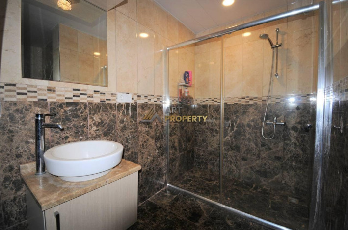 Меблированный дуплекс 2+1 в 250 метрах от моря в районе Кестель, 120 м2 - Ракурс 18