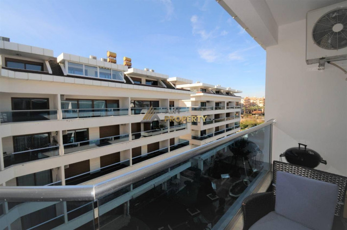 Меблированный дуплекс 2+1 в 250 метрах от моря в районе Кестель, 120 м2 - Ракурс 19