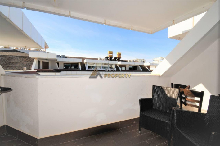 Меблированный дуплекс 2+1 в 250 метрах от моря в районе Кестель, 120 м2 - Ракурс 21