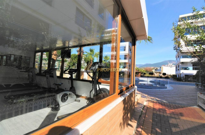 Меблированный дуплекс 2+1 в 250 метрах от моря в районе Кестель, 120 м2 - Ракурс 24