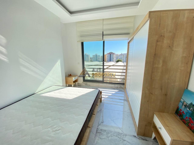 Меблированная двухкомнатная квартира в комплексе с инфраструктурой в Махмутларе, 48 м2 - Ракурс 8