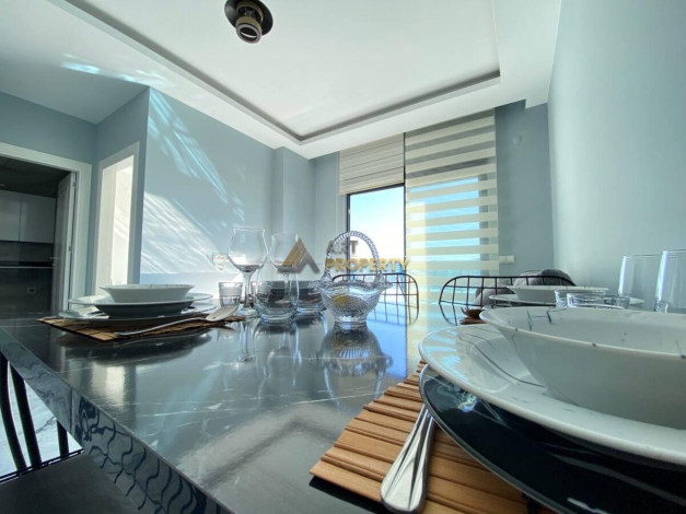 Меблированная двухкомнатная квартира в комплексе с инфраструктурой в Махмутларе, 48 м2 - Ракурс 11