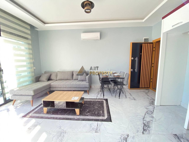 Меблированная двухкомнатная квартира в комплексе с инфраструктурой в Махмутларе, 48 м2 - Ракурс 14