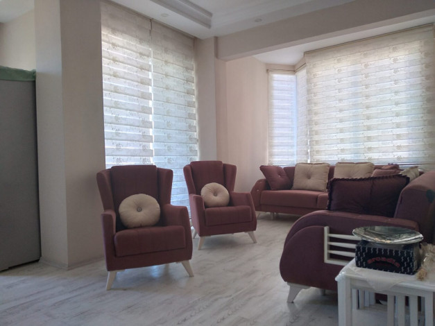 Меблированная двухкомнатная квартира в 150 метрах от моря в районе Махмутлар, 60 м2 - Ракурс 15