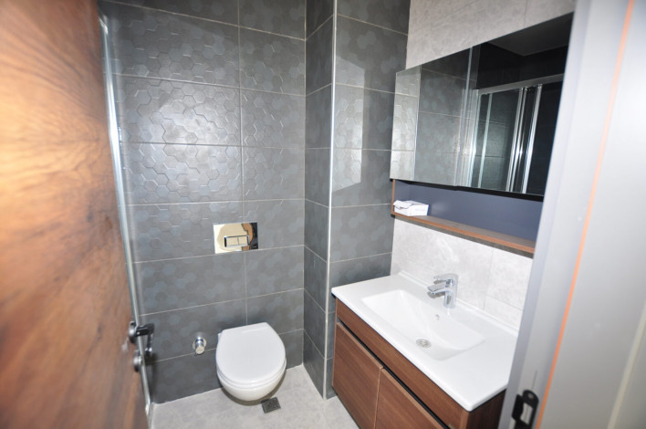 Двухкомнатная квартира в комплексе c инфраструктурой 5-ти звездочного отеля в Махмутларе, 50м2 - Ракурс 9