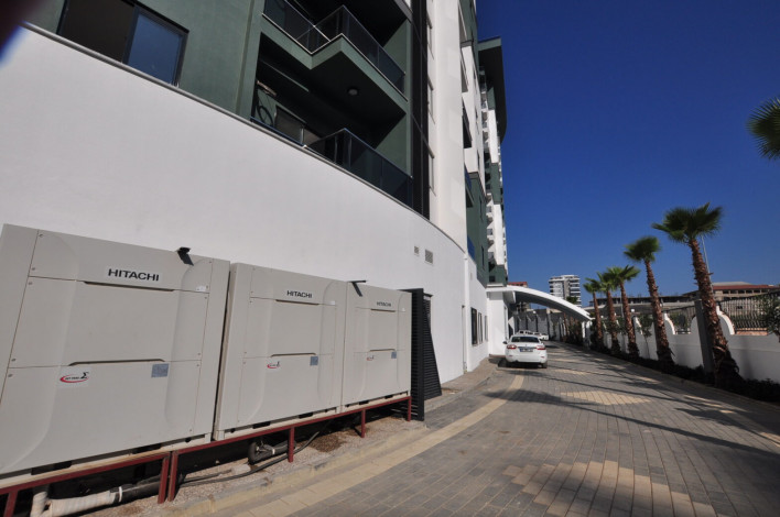 Двухкомнатная квартира в комплексе c инфраструктурой 5-ти звездочного отеля в Махмутларе, 50м2 - Ракурс 24