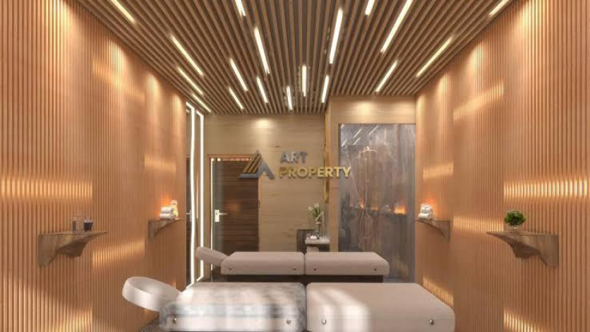 Двухкомнатная квартира в комплексе c инфраструктурой уровня отеля 5 звезд в районе Махмутлар, 55 м2 - Ракурс 5