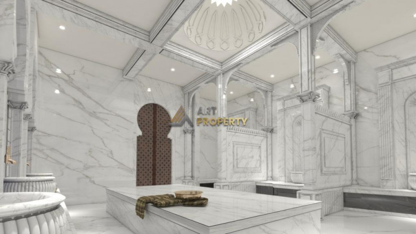 Двухкомнатная квартира в комплексе c инфраструктурой уровня отеля 5 звезд в районе Махмутлар, 55 м2 - Ракурс 9