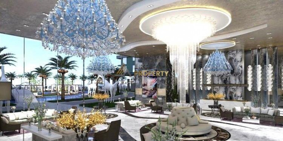 Двухкомнатная квартира в комплексе c инфраструктурой уровня отеля 5 звезд в районе Махмутлар, 55 м2 - Ракурс 16