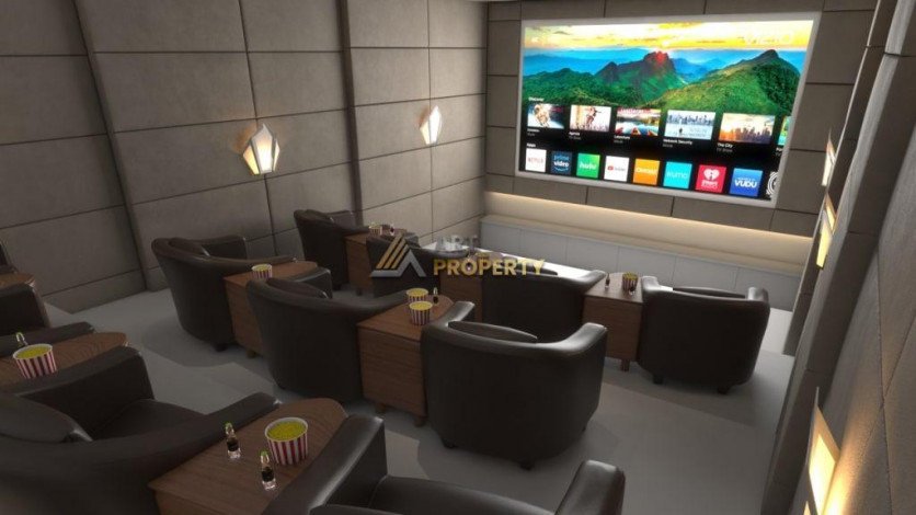 Двухкомнатная квартира в комплексе c инфраструктурой уровня отеля 5 звезд в районе Махмутлар, 55 м2 - Ракурс 40