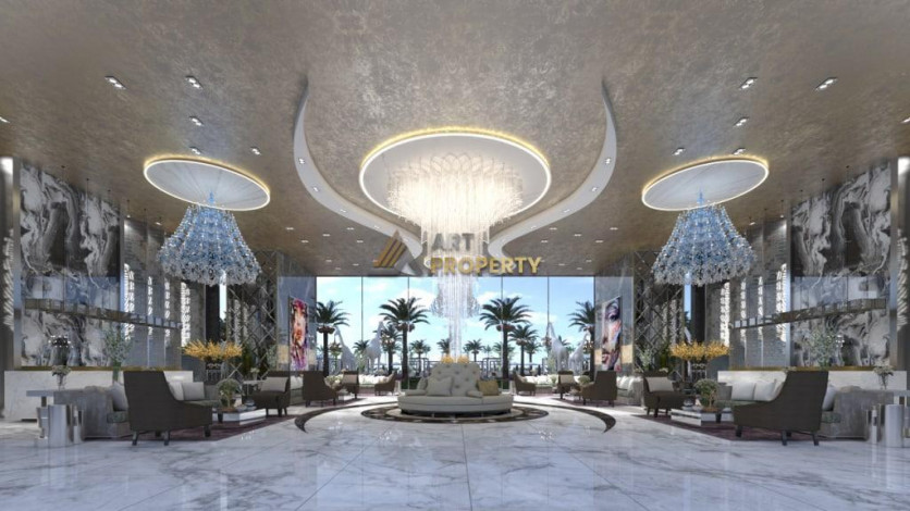 Двухкомнатная квартира в комплексе c инфраструктурой уровня отеля 5 звезд в районе Махмутлар, 55 м2 - Ракурс 43