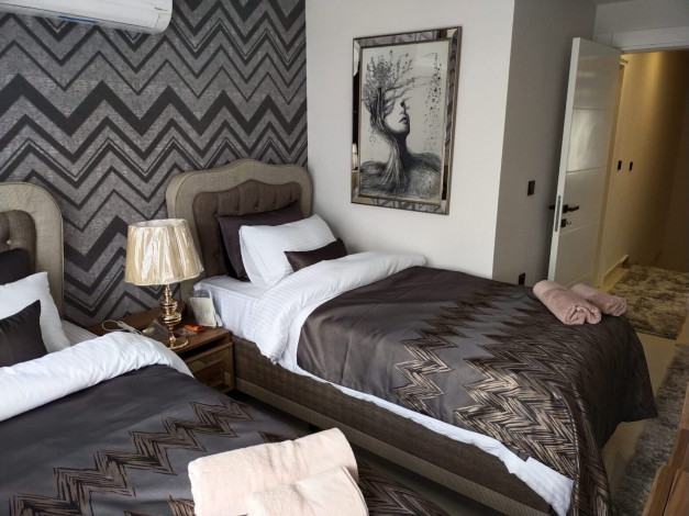 Полностью меблированный современный пентхаус 2+1 в новом комплексе в районе Махмутлар, 95 м2 - Ракурс 14