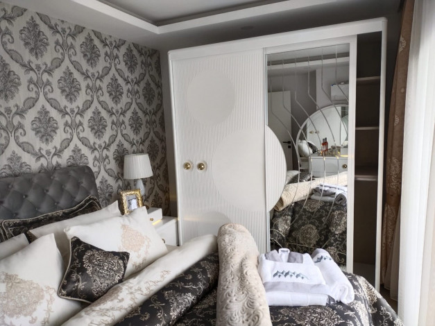 Полностью меблированный современный пентхаус 2+1 в новом комплексе в районе Махмутлар, 95 м2 - Ракурс 16