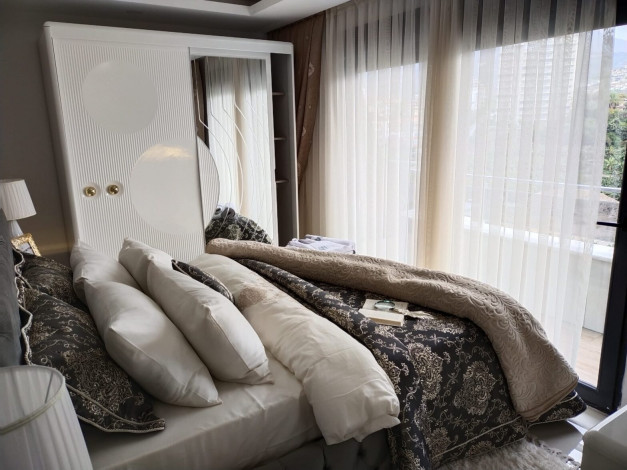 Полностью меблированный современный пентхаус 2+1 в новом комплексе в районе Махмутлар, 95 м2 - Ракурс 21