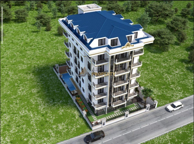 Новый жилой комплекс с хорошей инфраструктурой в Махмутлар, от 55 м2 до 150 м2 - Ракурс 4