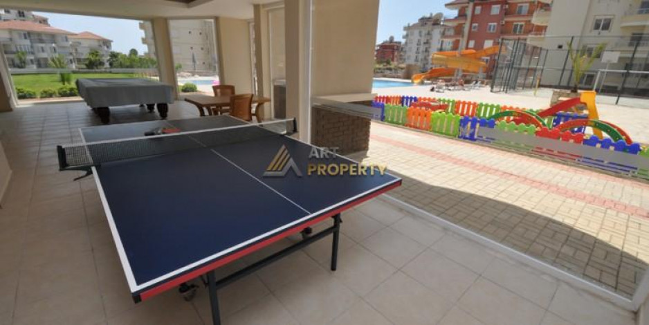 Двухуровневая квартира 2+1 с мебелью и видом на море в районе Джикчилли, 120 м2 - Ракурс 5