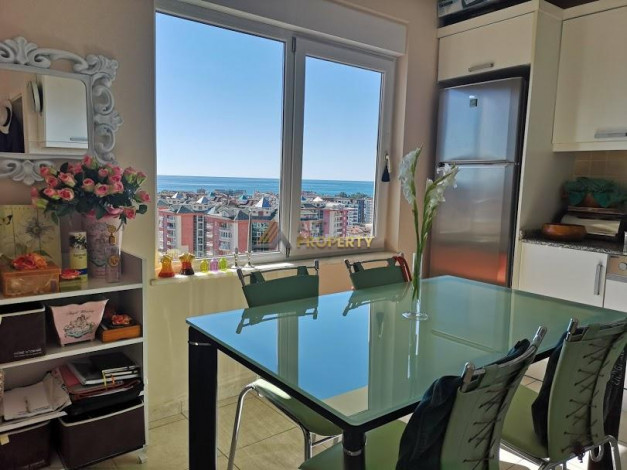 Двухуровневая квартира 2+1 с мебелью и видом на море в районе Джикчилли, 120 м2 - Ракурс 29