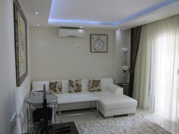 Трехкомнатная меблированная квартира в районе пляжа Клеопатра в центре Аланьи, 100 м2 - Ракурс 13