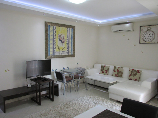 Трехкомнатная меблированная квартира в районе пляжа Клеопатра в центре Аланьи, 100 м2 - Ракурс 14