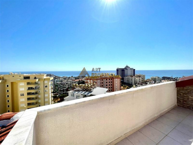 Меблированный дуплекс 3+1 с видом на горы и море в районе Тосмур, 130 м2 - Ракурс 16