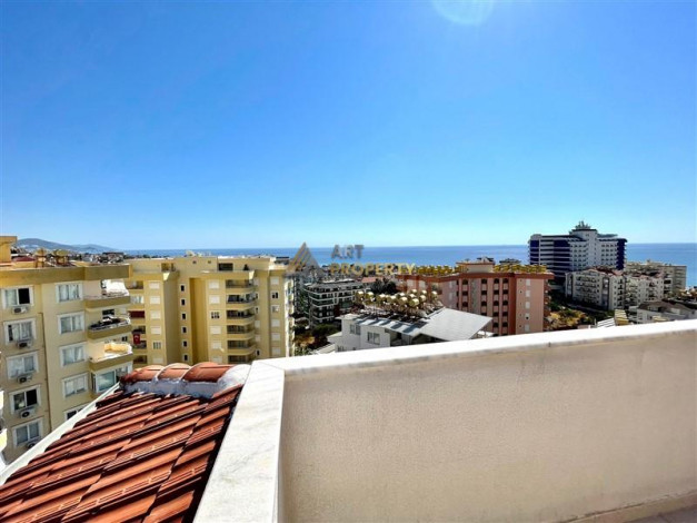 Меблированный дуплекс 3+1 с видом на горы и море в районе Тосмур, 130 м2 - Ракурс 17