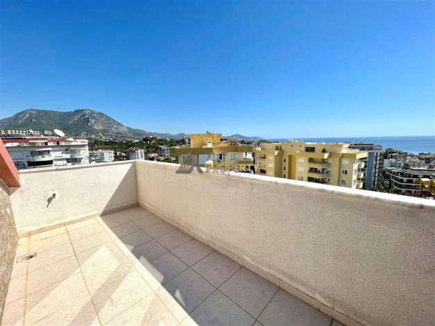 Меблированный дуплекс 3+1 с видом на горы и море в районе Тосмур, 130 м2 - Ракурс 18