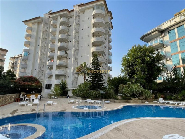 Меблированный дуплекс 3+1 с видом на горы и море в районе Тосмур, 130 м2 - Ракурс 21