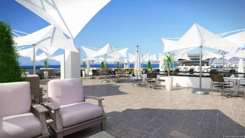 Квартира 1+1 в комплексе с инфраструктурой в начале Махмутлара, 80 м2 - Ракурс 9