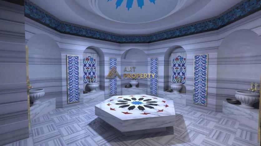 Квартира 1+1 в комплексе с инфраструктурой в начале Махмутлара, 80 м2 - Ракурс 20