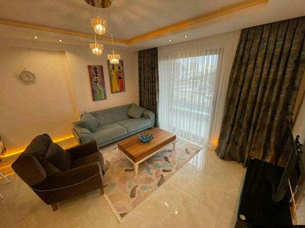 Квартира 1+1 в комплексе с инфраструктурой в начале Махмутлара, 80 м2 - Ракурс 24