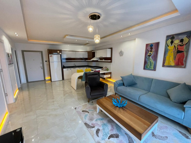 Квартира 1+1 в комплексе с инфраструктурой в начале Махмутлара, 80 м2 - Ракурс 25