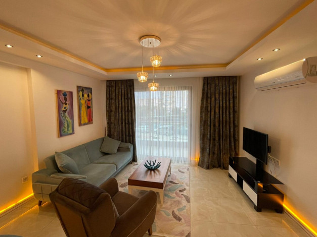 Квартира 1+1 в комплексе с инфраструктурой в начале Махмутлара, 80 м2 - Ракурс 29