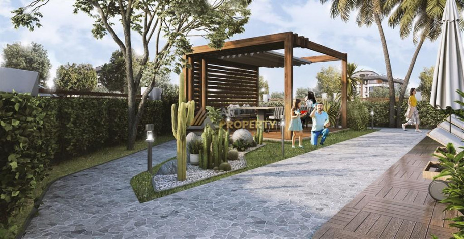 Двухкомнатная квартира в стоящемся комплексе с районе Оба, 50 м2 - Ракурс 2