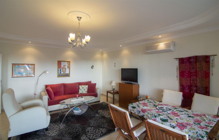 Трехкомнатная квартира с крытым бассейном в районе Джикджилли, 110 м2 - Ракурс 9