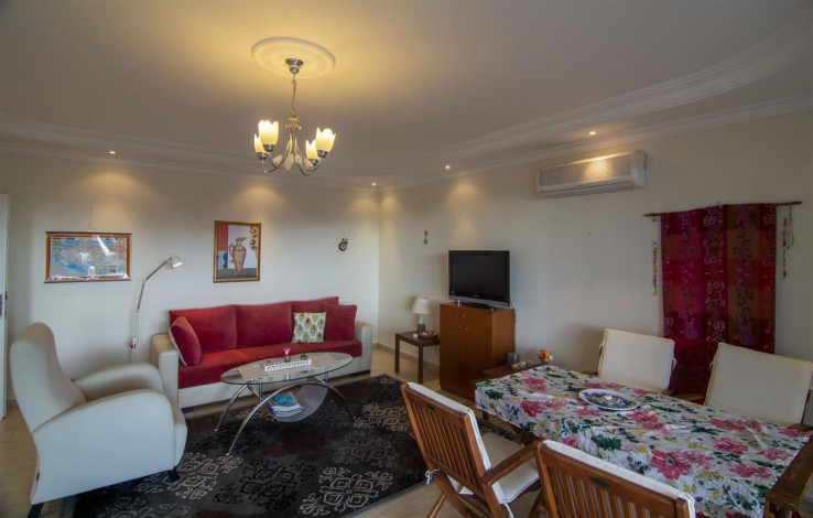 Трехкомнатная квартира с крытым бассейном в районе Джикджилли, 110 м2 - Ракурс 11