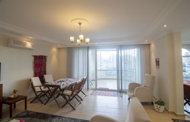 Трехкомнатная квартира с крытым бассейном в районе Джикджилли, 110 м2 - Ракурс 12