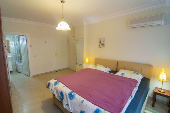 Трехкомнатная квартира с крытым бассейном в районе Джикджилли, 110 м2 - Ракурс 13