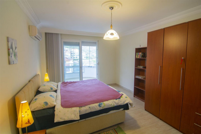 Трехкомнатная квартира с крытым бассейном в районе Джикджилли, 110 м2 - Ракурс 14