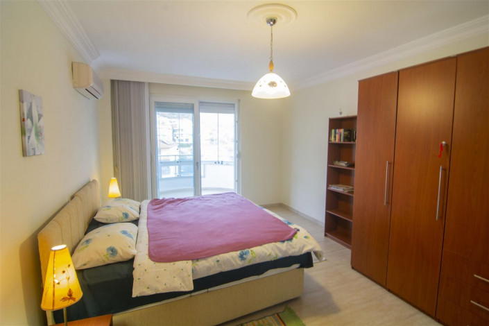 Трехкомнатная квартира с крытым бассейном в районе Джикджилли, 110 м2 - Ракурс 16