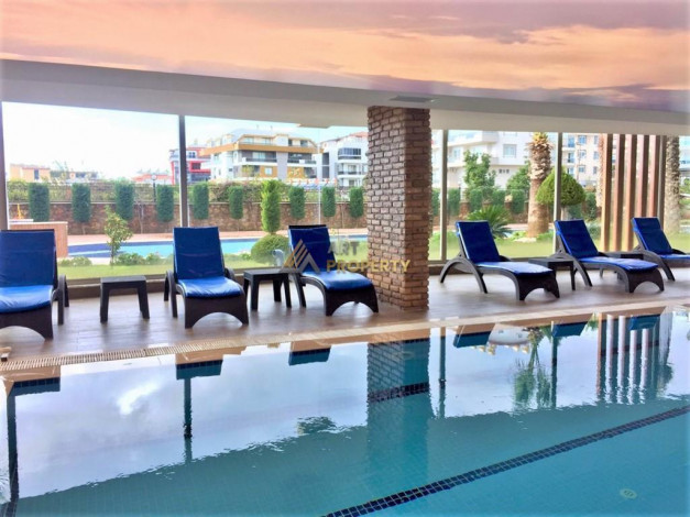 Квартира 2+1 с новой мебелью в комплексе с развитой инфраструктурой в районе Оба, 120 м2 - Ракурс 4