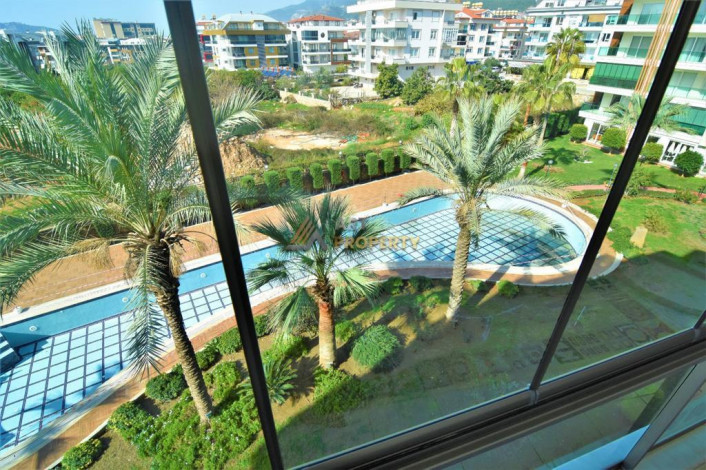 Квартира 2+1 с новой мебелью в комплексе с развитой инфраструктурой в районе Оба, 120 м2 - Ракурс 13