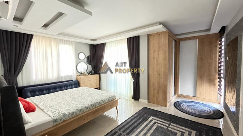 Квартира 2+1 с новой мебелью в комплексе с развитой инфраструктурой в районе Оба, 120 м2 - Ракурс 25