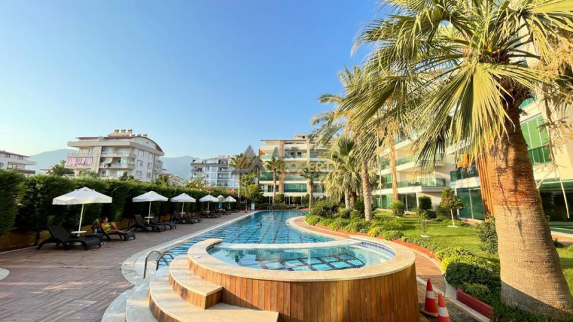 Квартира 2+1 с новой мебелью в комплексе с развитой инфраструктурой в районе Оба, 120 м2 - Ракурс 30