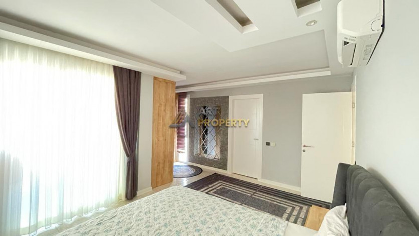 Квартира 2+1 с новой мебелью в комплексе с развитой инфраструктурой в районе Оба, 120 м2 - Ракурс 31